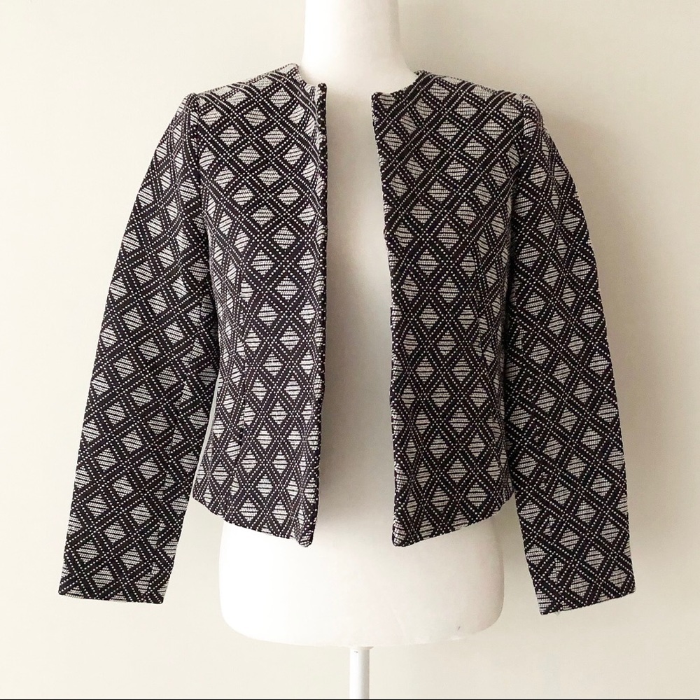 Banana Republic Factory | Petite Geo Knit Blazer